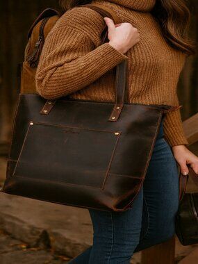 Artizanni Genuine Leather Womens Vintage Tote Handcrafted leather BOXING DAY DEA